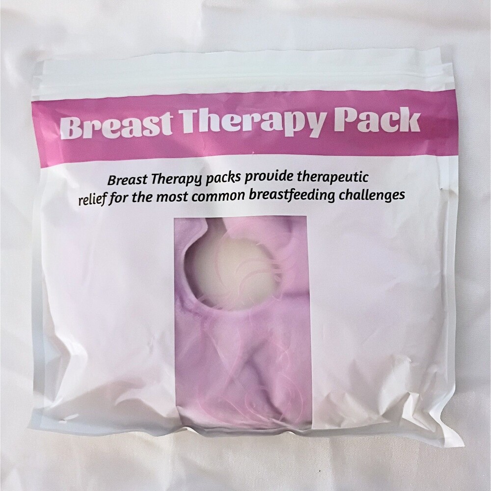 Breastfeeding Hot/Cold Therapy Pack Pink 2pc Nursing Maternity Relief Support